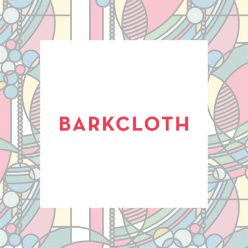 Wright Prisms 100% organic cotton barkcloth fabric by Frank Lloyd Wright for Cloud9 Fabrics